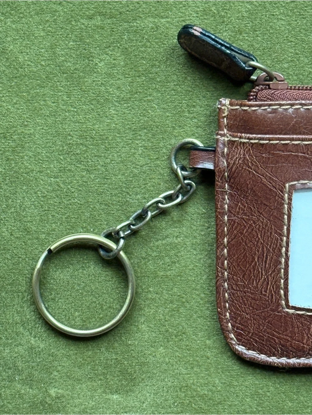 NEW Rossetti Leather Keychain Wallet